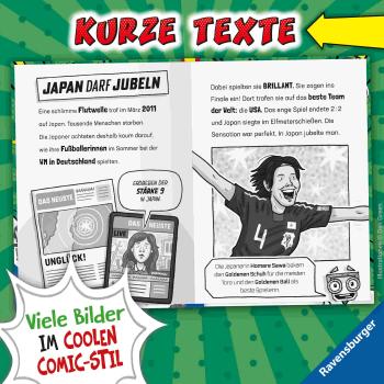 Preview: Ravensburger Buch Erstlesetitel Fußball Stars Alles über Fußball. Träume, Tore, Titel 46461