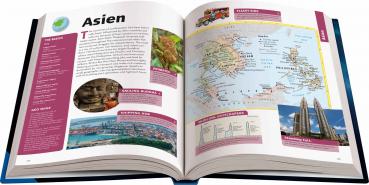 Preview: Ravensburger Buch National Geographic Kids Weltatlas Kulturen, Naturwunder und wilde Tiere 48094