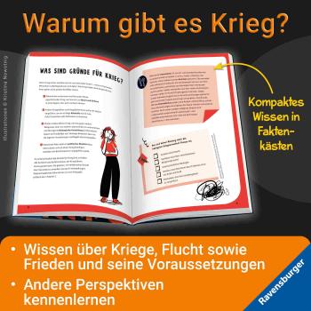 Preview: Ravensburger Buch Kindersachbuch Let's talk about Frieden und Kriege Dein Eintragebuch 48112