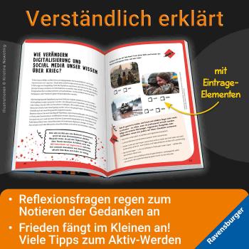Preview: Ravensburger Buch Kindersachbuch Let's talk about Frieden und Kriege Dein Eintragebuch 48112