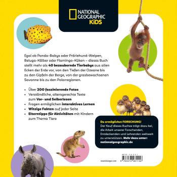 Preview: Ravensburger Buch National Geographic Kids Die tollsten Tierbabys aus aller Welt 48115