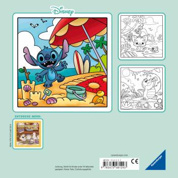 Preview: Ravensburger Buch Kreativität Cozy Coloring Disney Animals 48129