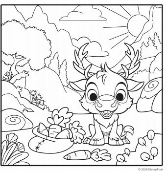 Ravensburger Buch Kreativität Cozy Coloring Disney Animals 48129