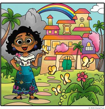 Preview: Ravensburger Buch Kreativität Cozy Coloring Disney Cuties 48130