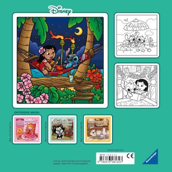 Preview: Ravensburger Buch Kreativität Cozy Coloring Disney Lilo & Stitch 48132