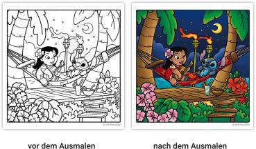 Preview: Ravensburger Buch Kreativität Cozy Coloring Disney Lilo & Stitch 48132