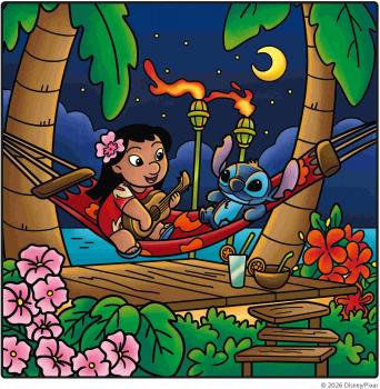 Preview: Ravensburger Buch Kreativität Cozy Coloring Disney Lilo & Stitch 48132