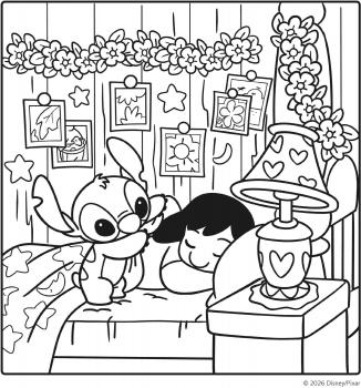 Ravensburger Buch Kreativität Cozy Coloring Disney Lilo & Stitch 48132