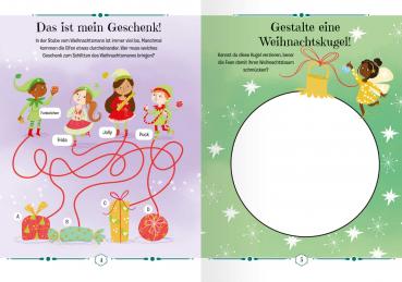 Preview: Ravensburger Buch Kreativität Kreative Weihnachten! Malen und Rätseln 48831