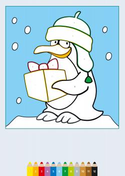 Ravensburger Buch Kreativität My first CreArt Malen nach Zahlen ab 3 Weihnachten 48832