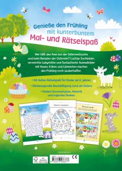 Preview: Ravensburger Buch Quiz und Rätsel Kreative Ostern! Malen und Rätseln 48837
