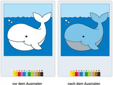 Preview: Ravensburger Buch Kreativität My first CreArt Malen nach Zahlen ab 3 Tiere 48840