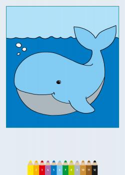 Ravensburger Buch Kreativität My first CreArt Malen nach Zahlen ab 3 Tiere 48840