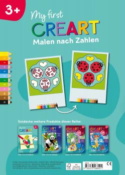Preview: Ravensburger Buch Kreativität My first CreArt Malen nach Zahlen ab 3 Ostern 48842