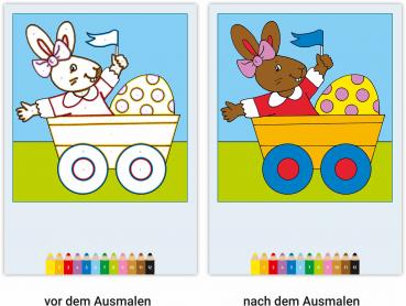 Preview: Ravensburger Buch Kreativität My first CreArt Malen nach Zahlen ab 3 Ostern 48842