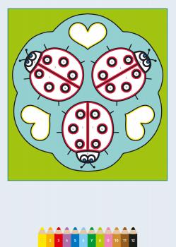 Ravensburger Buch Kreativität My first CreArt Malen nach Zahlen ab 3 Ostern 48842