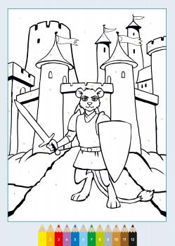 Ravensburger Buch Kreativität CreArt Malen nach Zahlen ab 5 Zauberpapier Abenteuer 48843