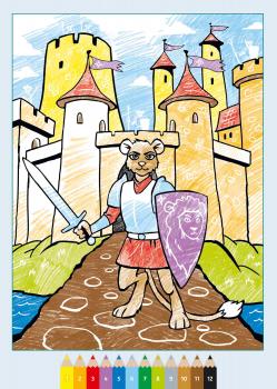 Ravensburger Buch Kreativität CreArt Malen nach Zahlen ab 5 Zauberpapier Abenteuer 48843