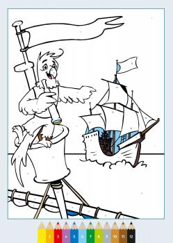 Ravensburger Buch Kreativität CreArt Malen nach Zahlen ab 5 Zauberpapier Abenteuer 48843