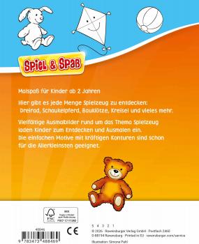 Preview: Ravensburger Buch Kreativität Spiel & Spaß Mein allererster Malblock Spielzeug 48846