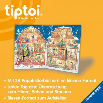 Ravensburger tiptoi Buch Adventskalender Mein großer Adventskalender 49232