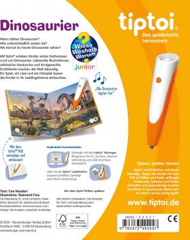 Preview: Ravensburger Buch tiptoi Wieso? Weshalb? Warum? junior Dinosaurier 49294