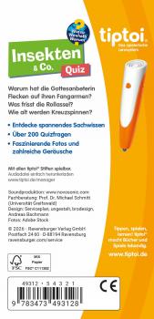 Preview: Ravensburger Buch tiptoi Wieso? Weshalb? Warum? Quiz Insekten & Co. 49312