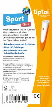 Preview: Ravensburger Buch tiptoi Wieso? Weshalb? Warum? Quiz Sport 49314