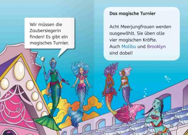 Preview: Ravensburger Buch Barbie Meerjungfrauen Power Das magische Turnier Erstlesebuch Lesenlernen 49854