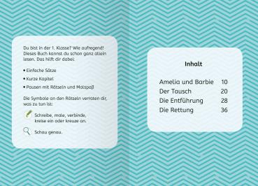 Preview: Ravensburger Buch Barbie Princess Adventure Prinzessin für einen Tag zum Lesenlernen 49855