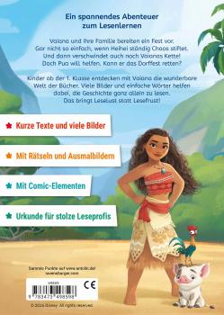 Preview: Ravensburger Buch Disney Vaiana Pua und Heihei Erstlesebuch zum Lesenlernen 49859