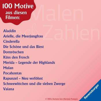 Ravensburger Buch Kreativität Disney Malen nach Zahlen Prinzessinnen 49861