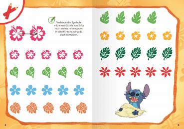 Preview: Ravensburger Buch Disney Stitch Mein Vorschulbuch Buchstaben, Zahlen, Konzentration 49863