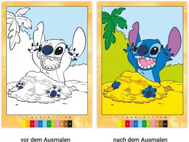 Preview: Ravensburger Buch Kreativität CreArt Malen nach Zahlen ab 7 Disney Lilo & Stitch 49864