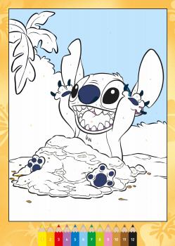 Ravensburger Buch Kreativität CreArt Malen nach Zahlen ab 7 Disney Lilo & Stitch 49864
