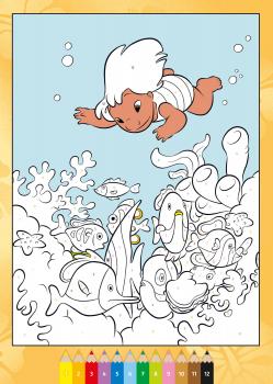 Ravensburger Buch Kreativität CreArt Malen nach Zahlen ab 7 Disney Lilo & Stitch 49864