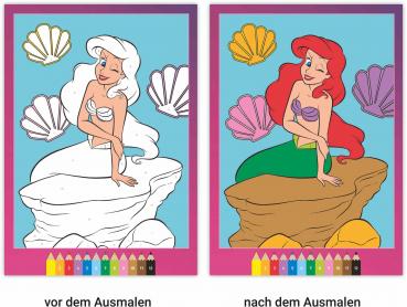 Preview: Ravensburger Buch Kreativität CreArt Malen nach Zahlen ab 5 Disney Starke Mädchen 49871