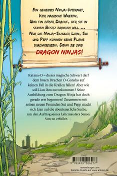 Preview: Ravensburger Buch Taschenbuch Dragon Ninjas Band 1 Der Drache der Berge 52627