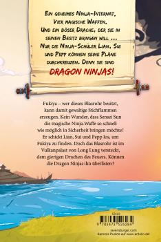 Preview: Ravensburger Buch Taschenbuch Dragon Ninjas Band 2 Der Drache des Feuers 52628