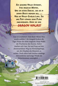 Preview: Ravensburger Buch Taschenbuch Dragon Ninjas Band 3 Der Drache des Himmels 52629