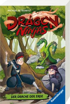 Preview: Ravensburger Buch Taschenbuch Dragon Ninjas Band 4 Der Drache der Erde 52630