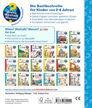 Preview: Ravensburger Buch Wieso? Weshalb? Warum? Junior Band 81 Der Kran 60092