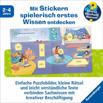 Preview: Ravensburger Buch Wieso? Weshalb? Warum? Stickerheft Junior Kindergarten 60110