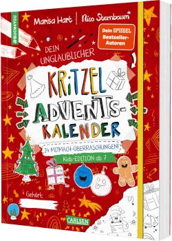 Preview: Carlsen Kritzel-Mitmach-Adventskalender 117365