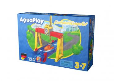 AquaPlay Outdoor Wasser Spielzeug Wasserbahn ContainerCrane Set Kran 8700000124
