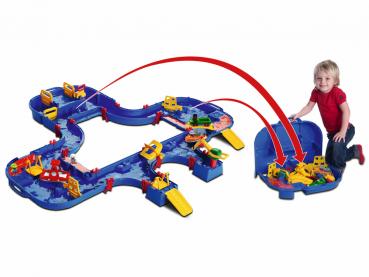 AquaPlay Outdoor Wasser Spielzeug Wasserbahn MegaLockBox 2in1 Koffer 8700001544