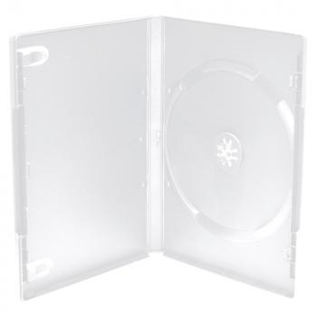 100 Mediarange DVD Hüllen 1er Box 14 mm für je 1 BD / CD / DVD transparent