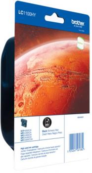 Brother Druckerpatrone Tinte LC-1100 HY BK black, schwarz