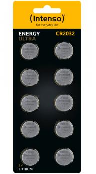 10 Intenso Energy Ultra CR 2032 Lithium Knopfzelle Batterien im 10er Blister