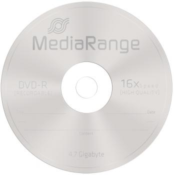 50 Mediarange Rohlinge DVD-R 4,7GB 16x Spindel